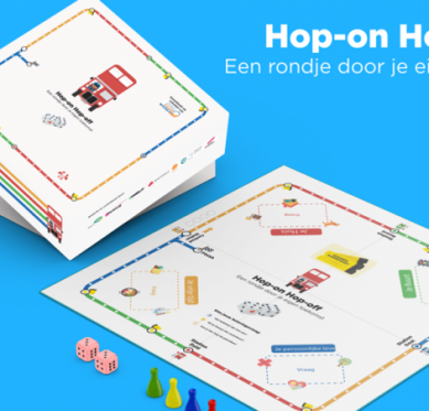 Met het Hop-on Hop-off spel rondrijden door je toekomst